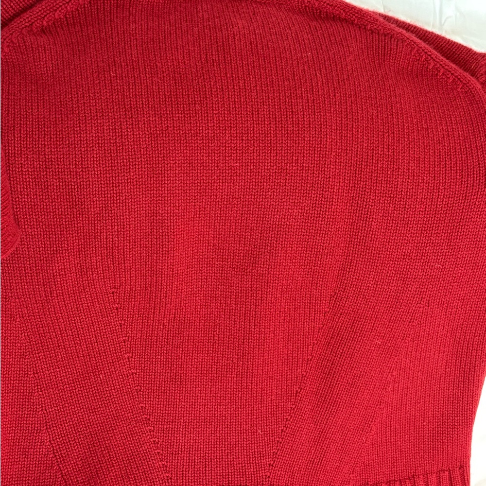 COS Red Turtleneck Sweater - Picture 6 of 10